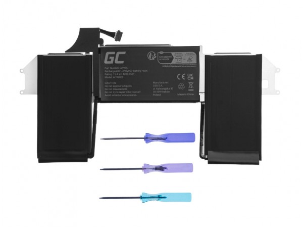 Baterija Green Cell A1965 za Apple MacBook Air 13 A1932 A2179 (2018, 2019, 2020)